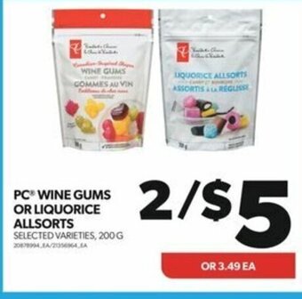 Real Canadian Superstore PC WINE GUMS offer