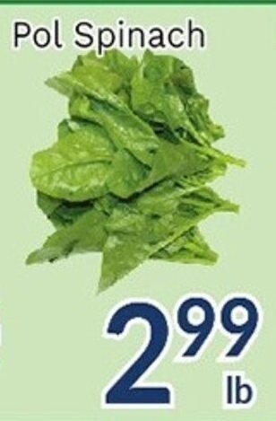 Oceans Fresh Food Market Pol Spinach offer