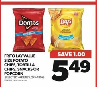 Real Canadian Superstore FRITO LAY VALUE SIZE POTATO CHIPS offer