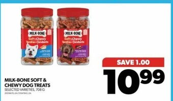 Real Canadian Superstore MILK-BONE SOFT & CHEWY DOG TREATS 708 G offer