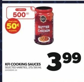 Real Canadian Superstore KFI COOKING SAUCES offer