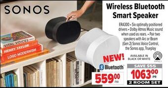 2001 Audio Video Sonos wireless bluetooth smart speaker offer