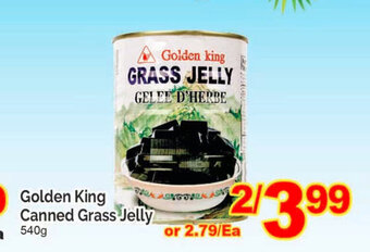 T&T Supermarket Golden King Canned Grass Jelly 540g offer