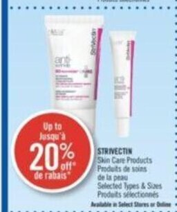 Shoppers Drug Mart STRIVECTIN Skin Care Products offer
