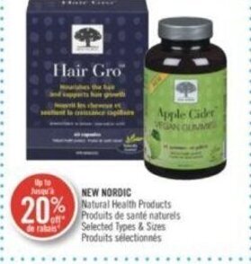 Shoppers Drug Mart NEW NORDIC Natural Health Products offer
