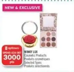 Shoppers Drug Mart WINKY LUX Cosmetic Products offer