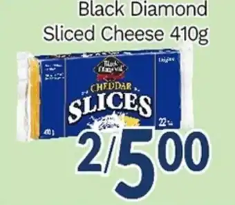 Oceans Fresh Food Market Black Diamond Sliced Cheese 410g offer