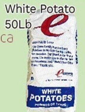 Oceans Fresh Food Market White Potato 50Lb offer