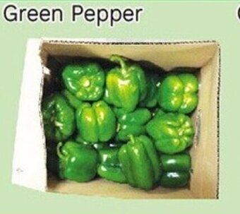 Oceans Fresh Food Market Green Pepper offer