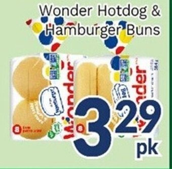 Oceans Fresh Food Market Wonder Hotdog & Hamburger Buns offer