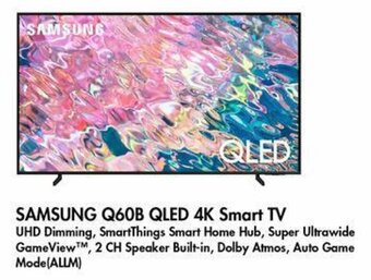 SAMSUNG Q60B QLED 4K Smart TV 43"