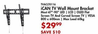 Canada Computers ¡CAN TV Wall Mount Bracket offer