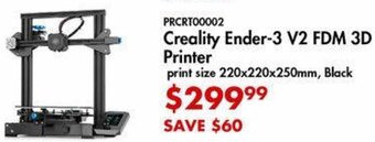 Canada Computers Creality Ender-3 V2 FDM 3D Printer offer
