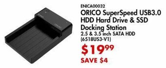 ORICO SuperSpeed USB3.0 HDD Hard Drive & SSD Docking Station