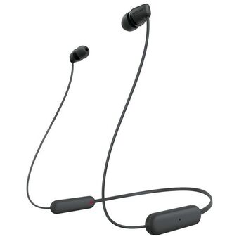 Best Buy Sony wic100 in-ear bluetooth headphones - black offer
