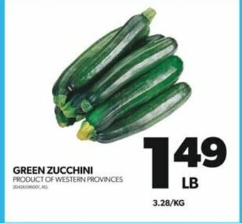 Real Canadian Superstore GREEN ZUCCHINI offer