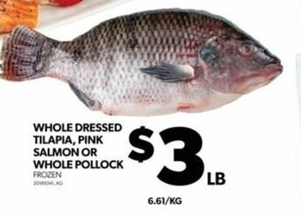 Real Canadian Superstore WHOLE DRESSED TILAPIA offer