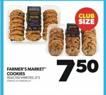 Real Canadian Superstore FARMER'S MARKET COOKIES 21's offer