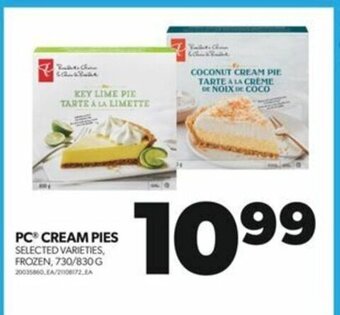Real Canadian Superstore PC CREAM PIES offer