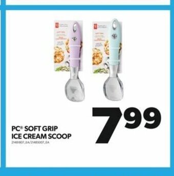 Real Canadian Superstore PC soft grip ice cream scoop offer