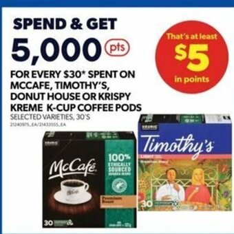 Real Canadian Superstore McCafe coffee pods offer