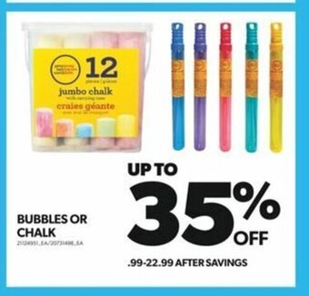 Real Canadian Superstore BUBBLES OR CHALK offer