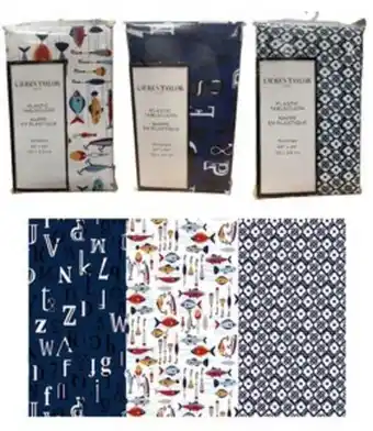 Peva flannel backed tablecloth (mp12)