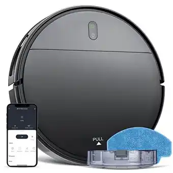 Amazon Robot vacuum and mop combo, wifi/app/alexa, robotic vacuum cleaner with schedule, 2 in 1 mopping robot vacuum with 230ml wate offer