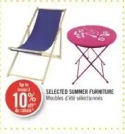 Shoppers Drug Mart SELECTED SUMMER FURNITURE offer