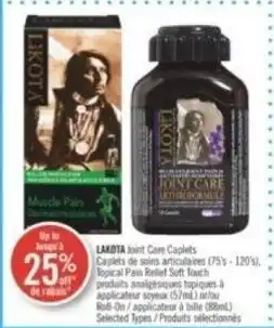 Shoppers Drug Mart LAKOTA Joint Care Caplets offer