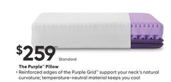 Sleep Country The purple pillow offer