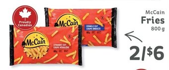 IGA McCain Fries 800 g offer