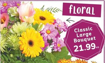 IGA Classic Large Bouquet offer