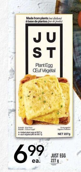 Metro JUST EGG offer