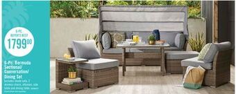 The Brick Bermuda 6-piece patio conversation set offer