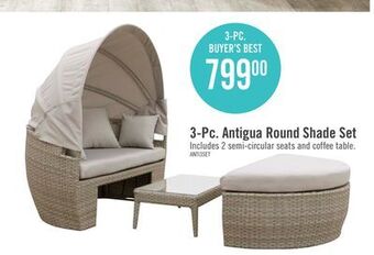 The Brick Antigua 3-piece patio conversation set offer