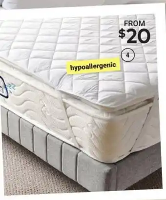 Giant Tiger Mattress topper, twin or double, offer