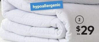 Giant Tiger Down alternative duvet offer