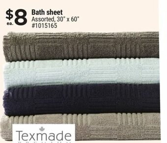 Giant Tiger Bath sheet offer