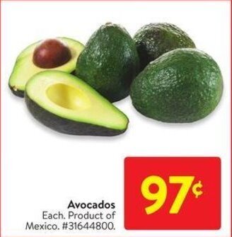 Walmart Avocados offer