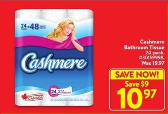Walmart Cashmere Bathroom Tissue offer
