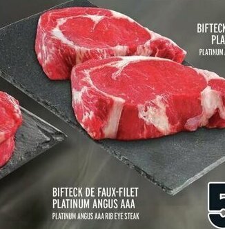 Metro BIFTECK DE FAUX-FILET PLATINUM ANGUS AAA offer