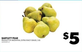Real Canadian Superstore BARTLETT PEAR offer