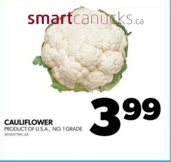 Real Canadian Superstore CAULIFLOWER offer