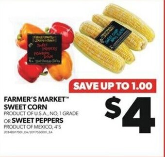 Real Canadian Superstore FARMER'S MARKET SWEET CORN OR SWEET PEPPERS offer