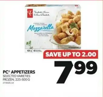 Real Canadian Superstore PC APPETIZERS offer