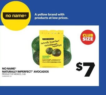 Real Canadian Superstore NO NAME NATURALLY IMPERFECT AVOCADOS offer