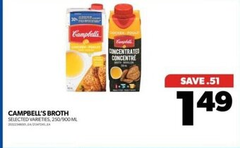 Real Canadian Superstore CAMPBELL'S BROTH offer