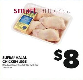 Real Canadian Superstore SUFRA HALAL CHICKEN LEGS offer