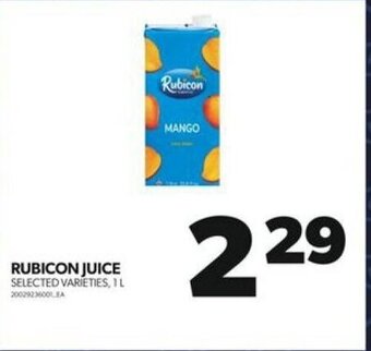 Real Canadian Superstore RUBICON JUICE offer